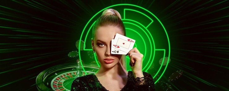 Card dealing scene at a 5 win baccarat table